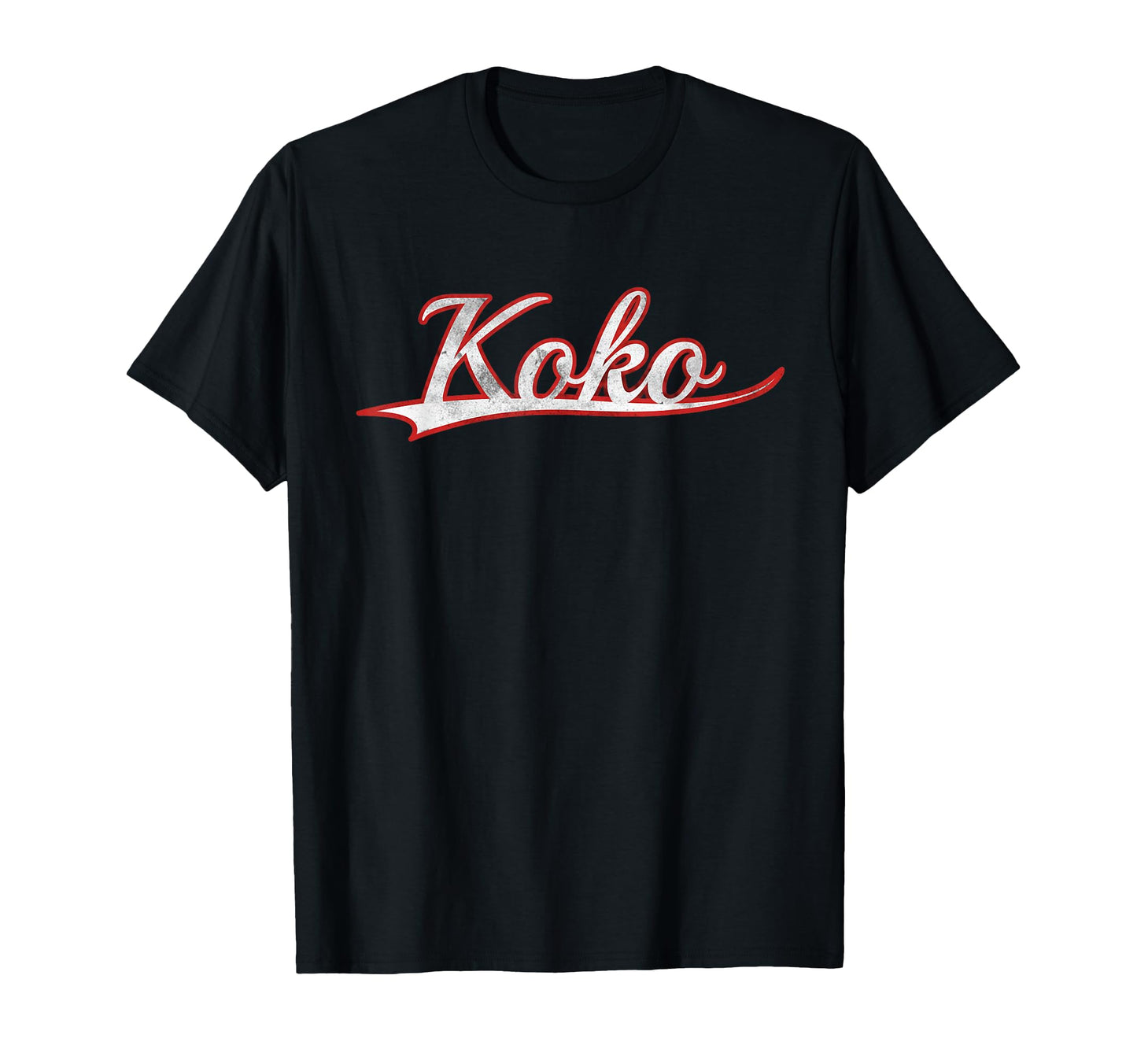 Koko Travel Vacation Varsity Throwback T-Shirt - Novelty Apparel Unisex - T-Shirt, Sweatshirt, Hoodie