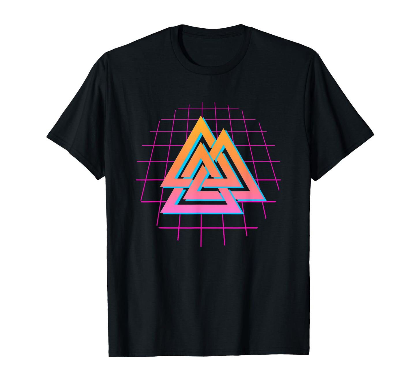 Valknut Wotang Knot Norse Viking T-Shirt - Minimalist Print Unisex - T-Shirt, Sweatshirt, Hoodie