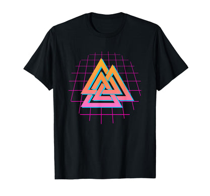 Valknut Wotang Knot Norse Viking T-Shirt - Minimalist Print Unisex - T-Shirt, Sweatshirt, Hoodie
