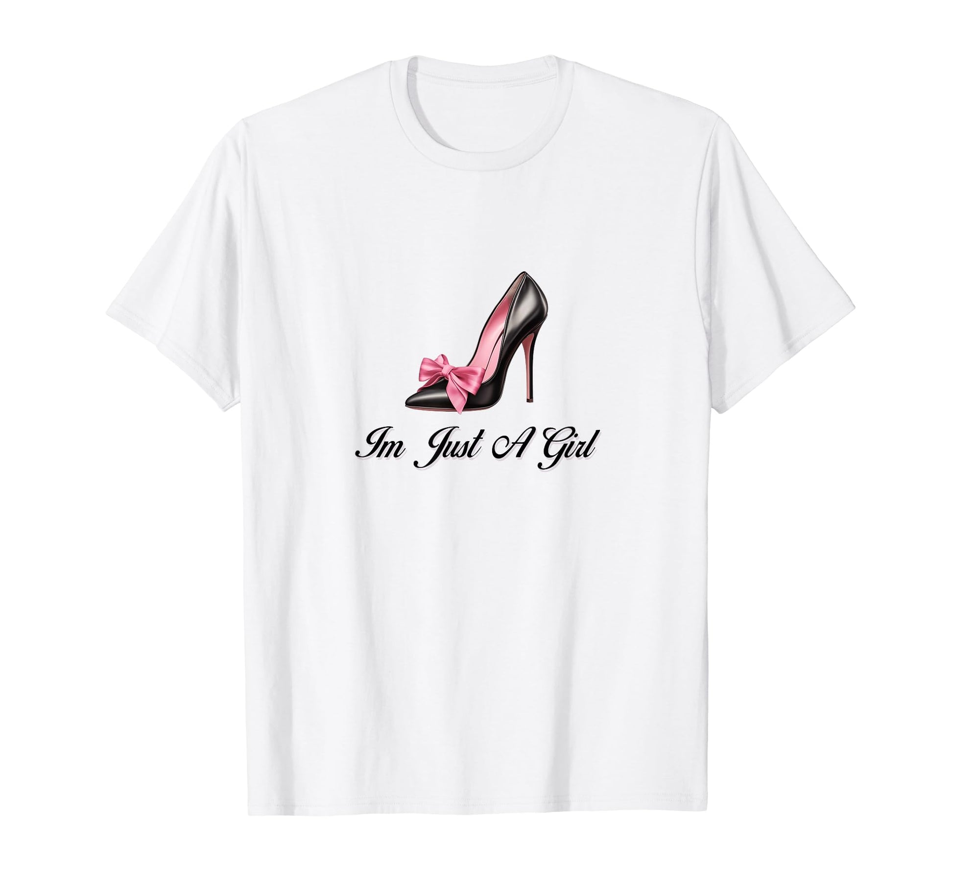 Im Just Coquette High Heel T-Shirt - Fun Novelty Design for Adults - T-Shirt, Sweatshirt, Hoodie