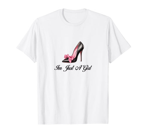 Im Just Coquette High Heel T-Shirt - Fun Novelty Design for Adults - T-Shirt, Sweatshirt, Hoodie
