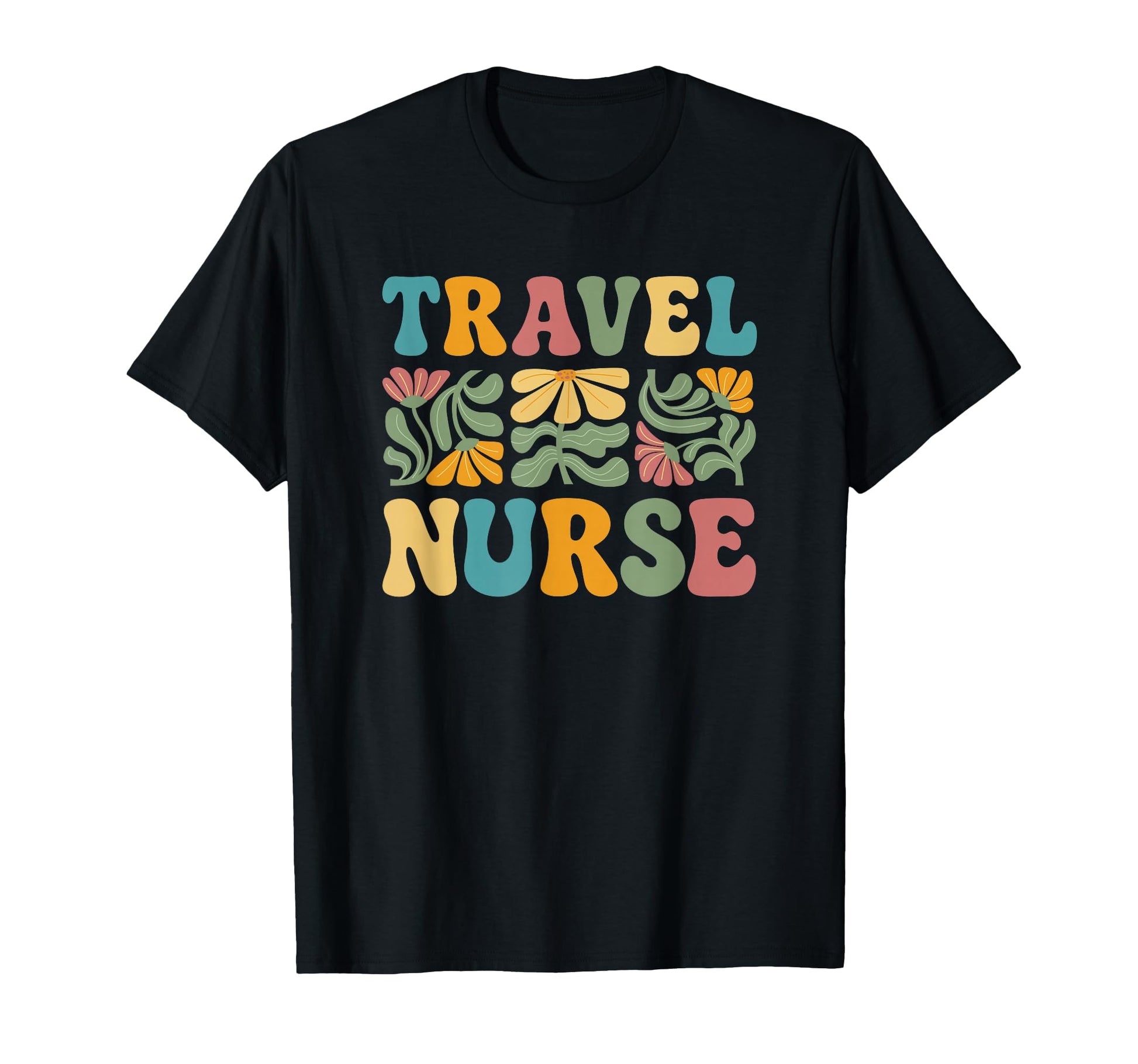 Travel Nurse Boho Flower Nursing T-Shirt - Aesthetic Graphic Men Women - T-Shirt, Sweatshirt, Hoodie