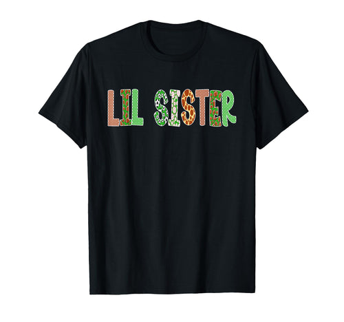 Sports Baller Lil Sister Birthday Party T-Shirt - Graphic Print for Adults - T-Shirt, Sweatshirt, Hoodie
