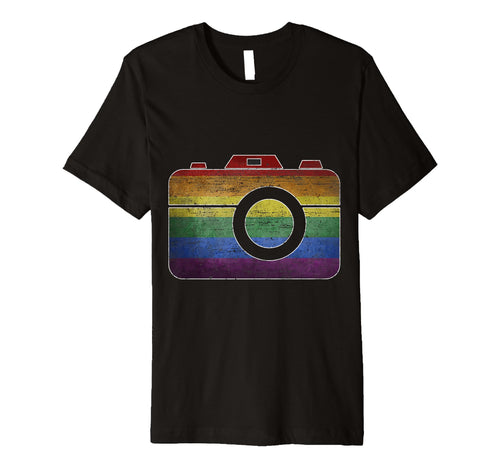 Colorful Camera Charm T-Shirt - Custom Art Print Men Women - T-Shirt, Sweatshirt, Hoodie