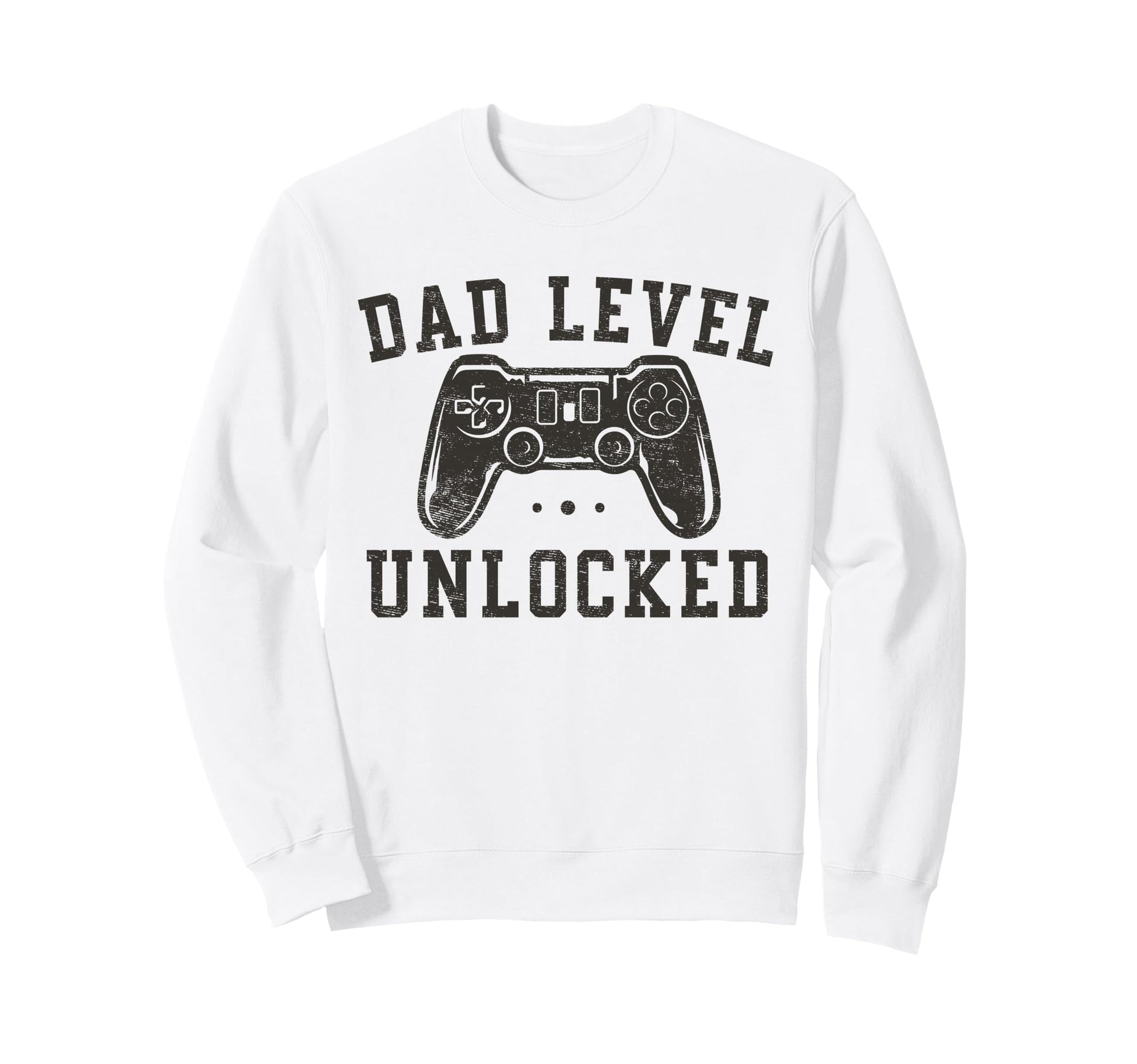 Dad Level Unlocked New Dad To Be Sweatshirt - Minimalist Print Men Women - T-Shirt, Sweatshirt, Hoodie