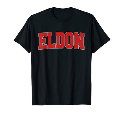 Eldon Mo Missouri Varsity Usa Sports T-Shirt - Graphic Print for Adults - T-Shirt, Sweatshirt, Hoodie