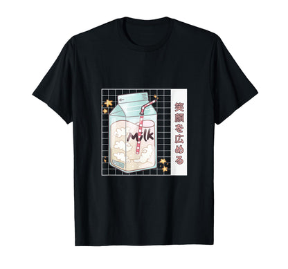 Japanese Milk Carton Soft Drink T-Shirt - Streetwear Style Men Women - T-Shirt, Sweatshirt, Hoodie