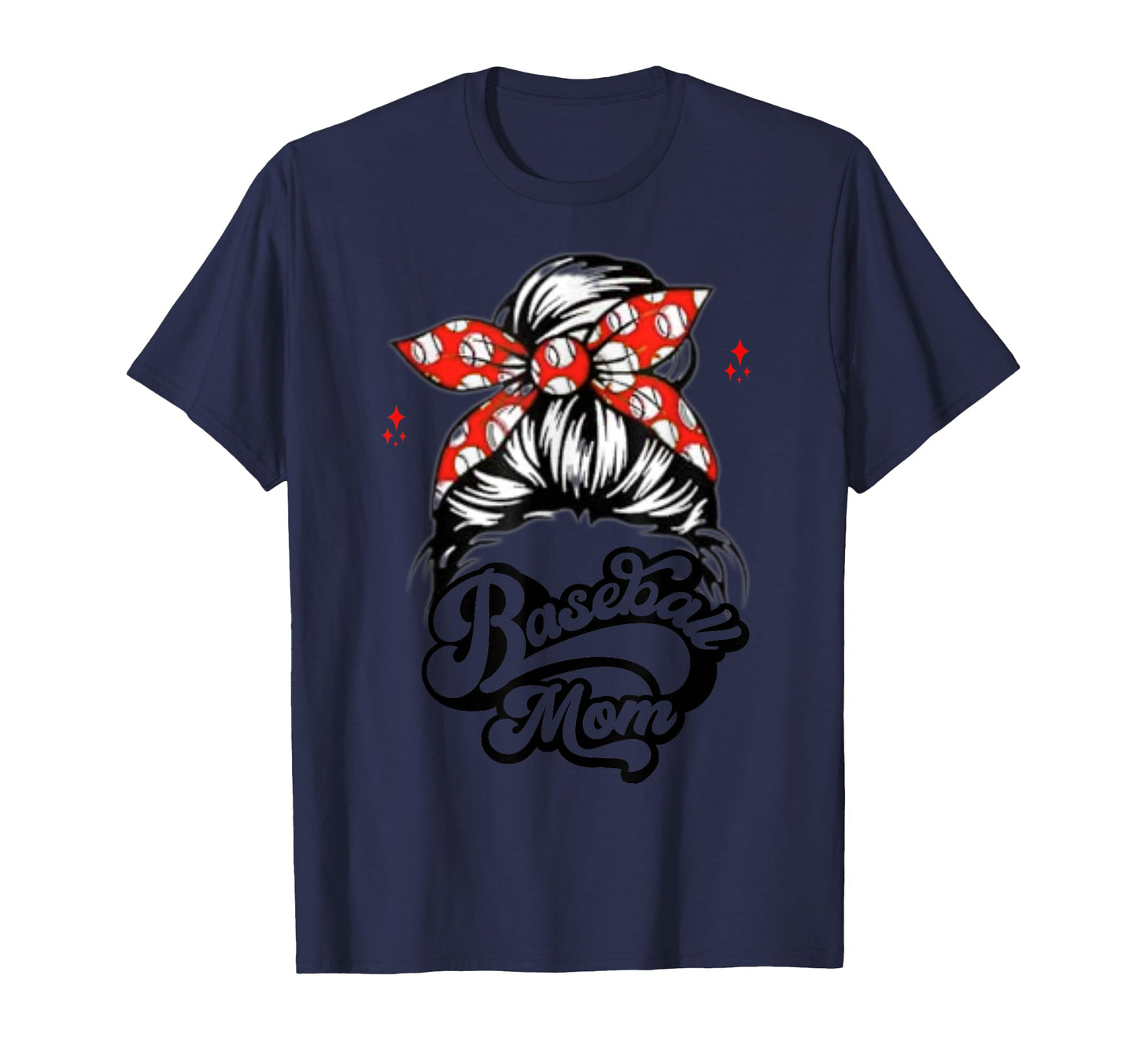 Baseball Mom Life Baller Momma T-Shirt - Casual Everyday Wear Men Women - T-Shirt, Sweatshirt, Hoodie