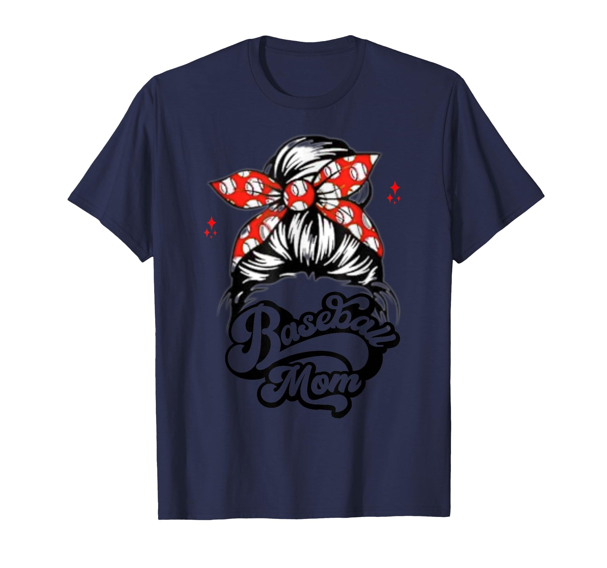 Baseball Mom Life Baller Momma T-Shirt - Casual Everyday Wear Men Women - T-Shirt, Sweatshirt, Hoodie