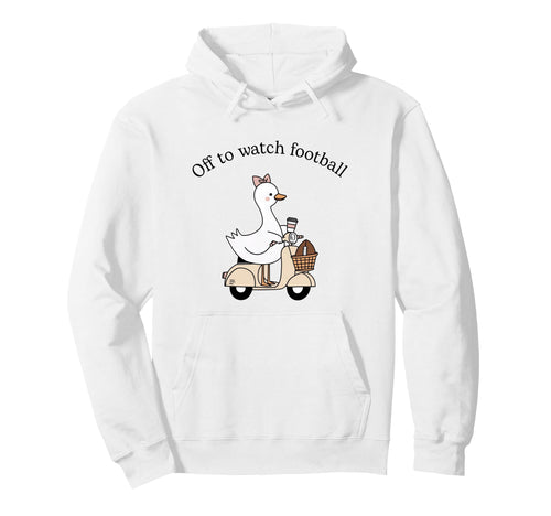 Football Mom Off To Watch Football Hoodie - Streetwear Style for Adults - T-Shirt, Sweatshirt, Hoodie