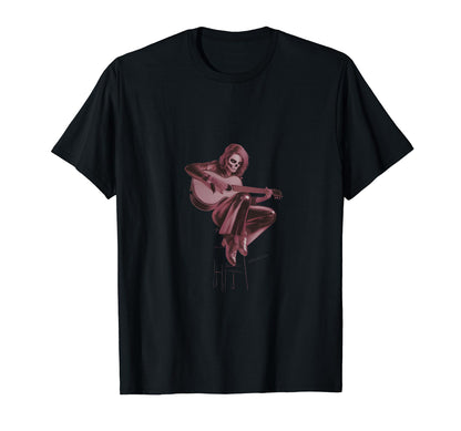 Unique Rock Star Sitting Deep T-Shirt - Minimalist Print for Adults - T-Shirt, Sweatshirt, Hoodie