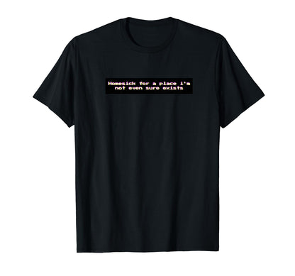 Vaporwave Nostalgia Glitch Aesthetic T-Shirt - Custom Art Print Men Women - T-Shirt, Sweatshirt, Hoodie