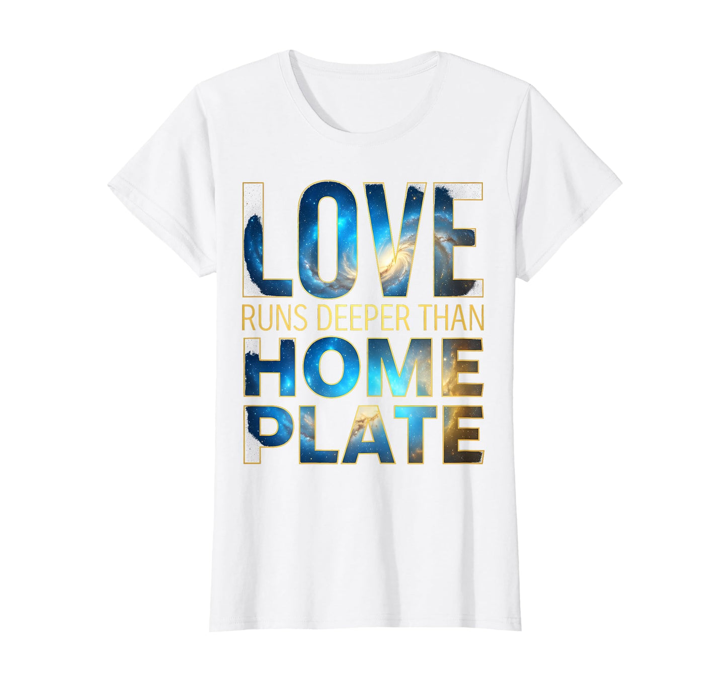 Baseball Mom Love Runs Deeper Than T-Shirt - Fun Novelty Design for Adults - T-Shirt, Sweatshirt, Hoodie
