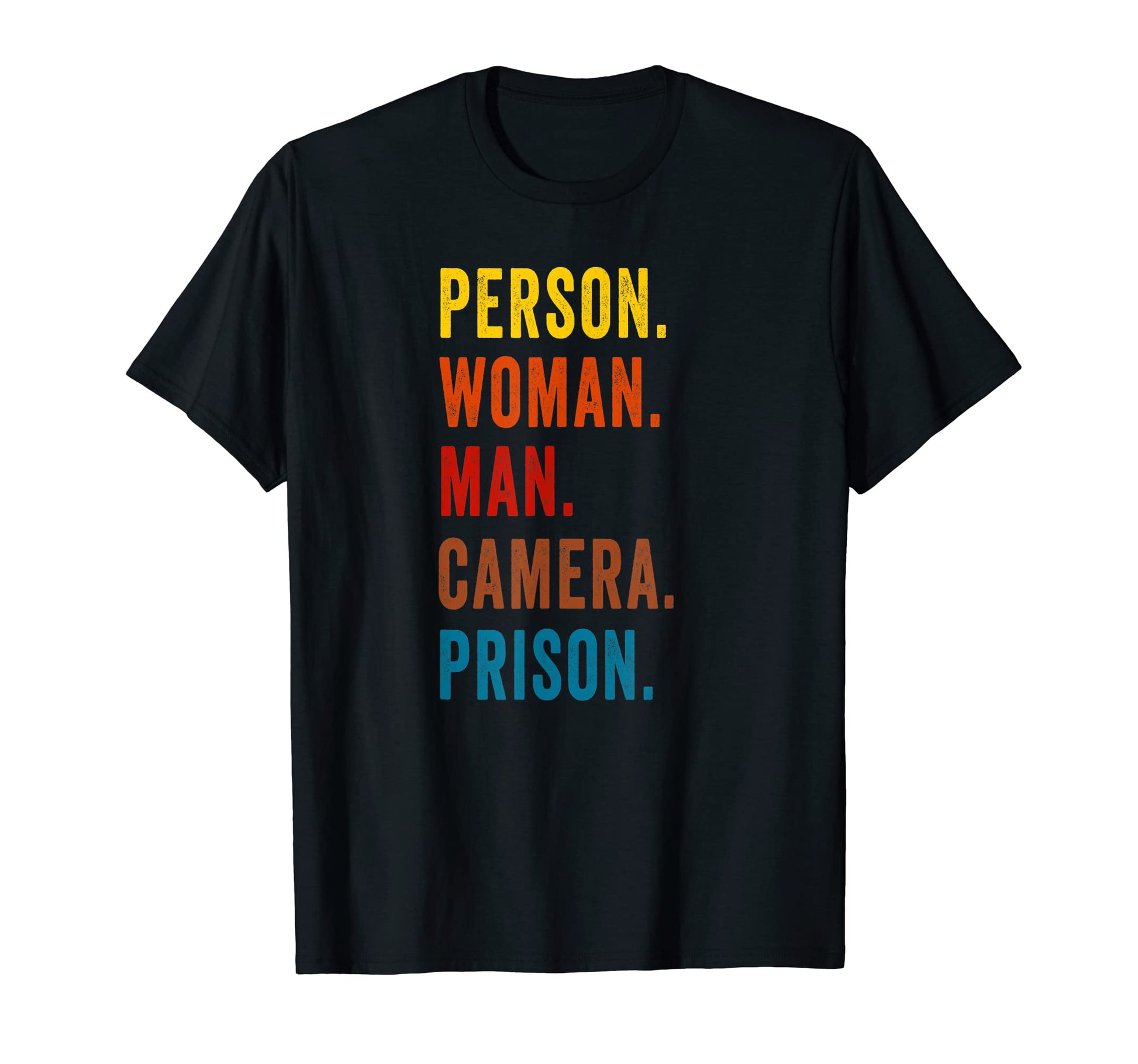 Person Camera Prison T-Shirt - Minimalist Print Unisex - T-Shirt, Sweatshirt, Hoodie