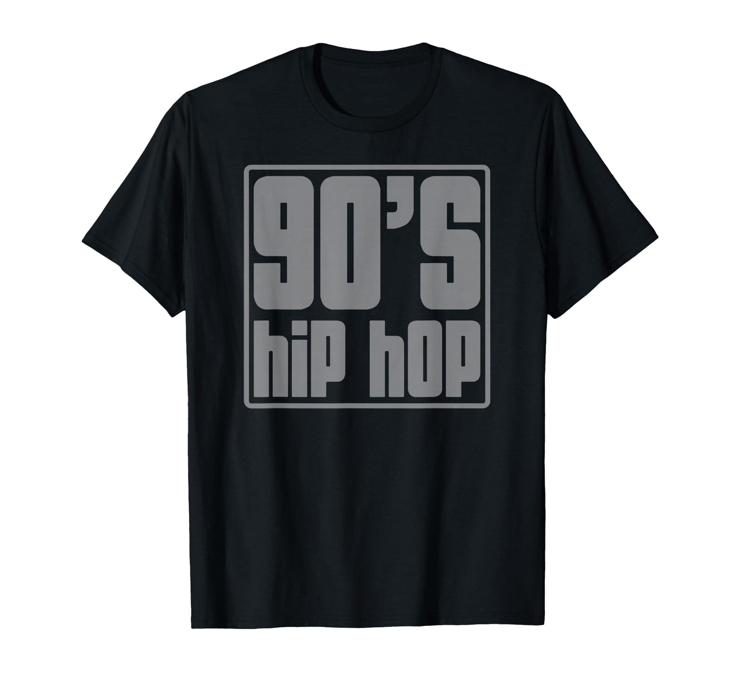 90S Hip Hop Vibes Rap Beats Grey T-Shirt - Streetwear Style for Adults - T-Shirt, Sweatshirt, Hoodie