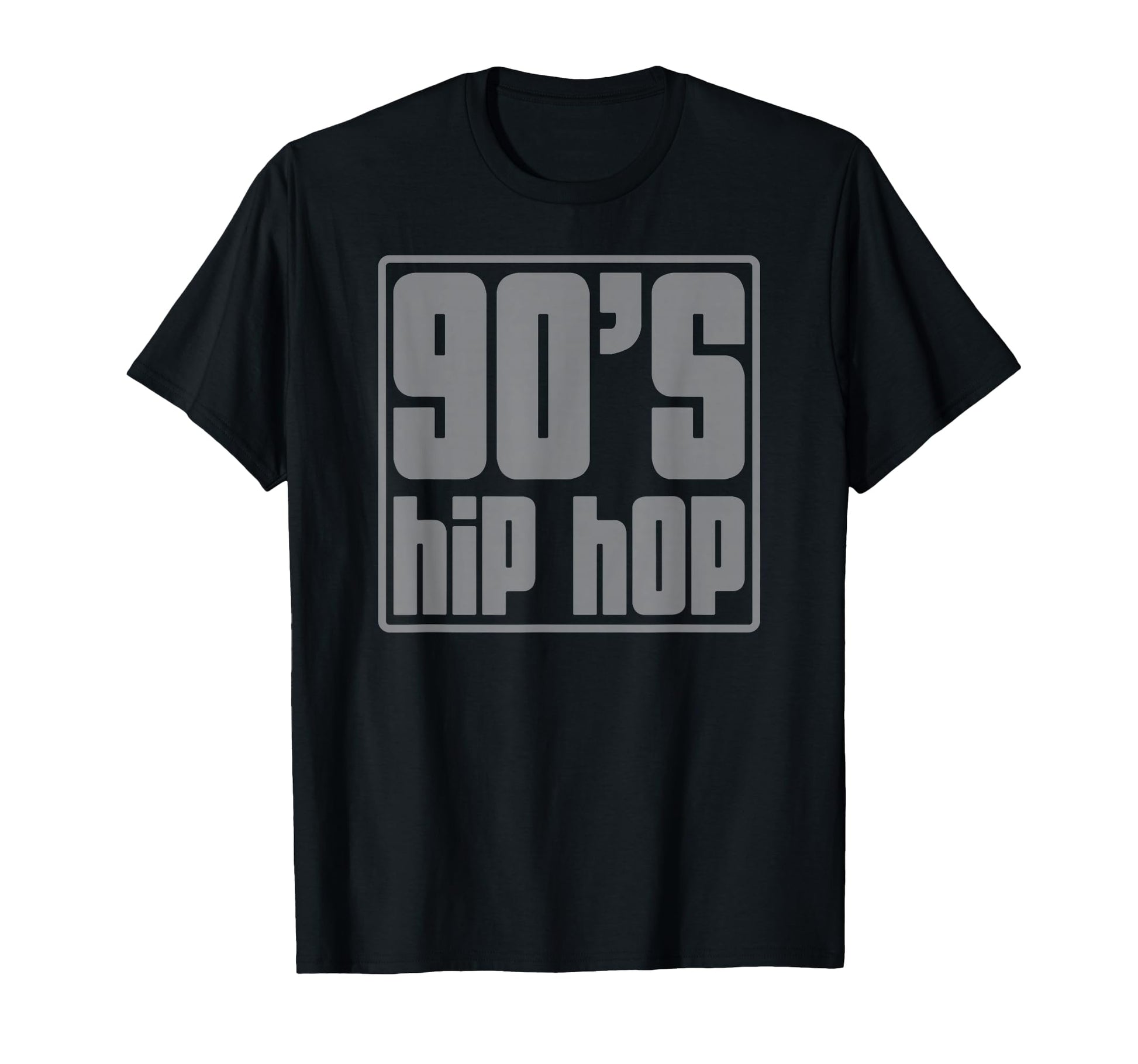 90S Hip Hop Vibes Rap Beats Grey T-Shirt - Streetwear Style for Adults - T-Shirt, Sweatshirt, Hoodie
