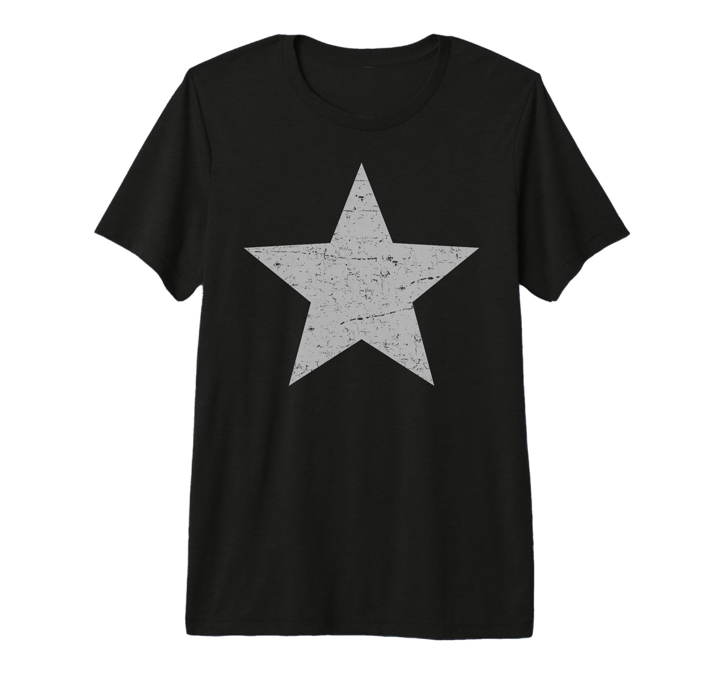 Grunge Alternative Distressed Gray T-Shirt - Minimalist Print Men Women - T-Shirt, Sweatshirt, Hoodie