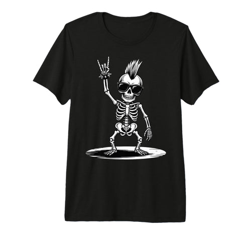 Funny Skeleton Loving Rock And Roll T-Shirt - Novelty Apparel for Adults - T-Shirt, Sweatshirt, Hoodie