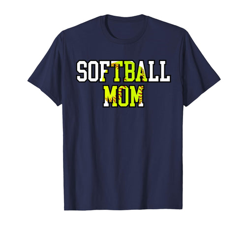 Softball Mom Game Day School Spirit T-Shirt - Trendy Graphic Men Women - T-Shirt, Sweatshirt, Hoodie