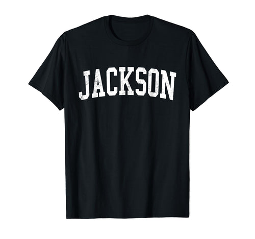 Jackson Ms Distressed White Varsity T-Shirt - Streetwear Style Men Women - T-Shirt, Sweatshirt, Hoodie