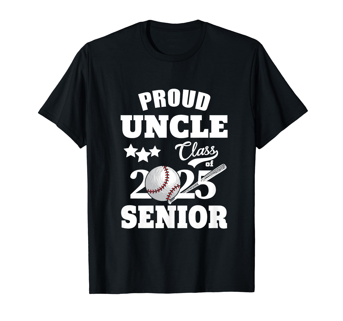 Proud Uncle Class 2025 Graduation Senior T-Shirt - Streetwear Style Unisex - T-Shirt, Sweatshirt, Hoodie