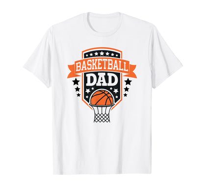 Basketball Dad Team Parent Basketball T-Shirt - Graphic Print Men Women - T-Shirt, Sweatshirt, Hoodie