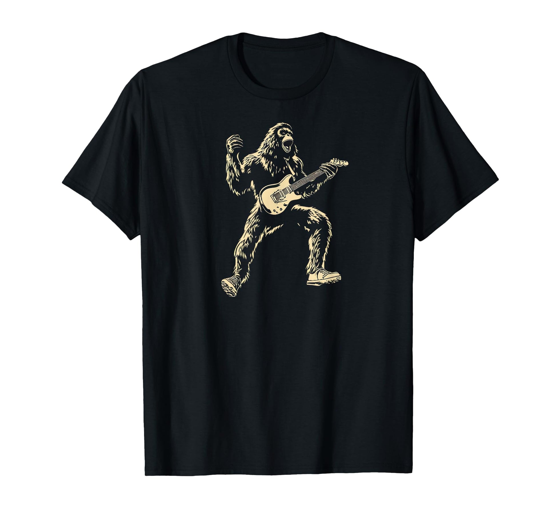 Funny Bigfoot Sasquatch Rock Big Foot T-Shirt - Minimalist Print Unisex - T-Shirt, Sweatshirt, Hoodie