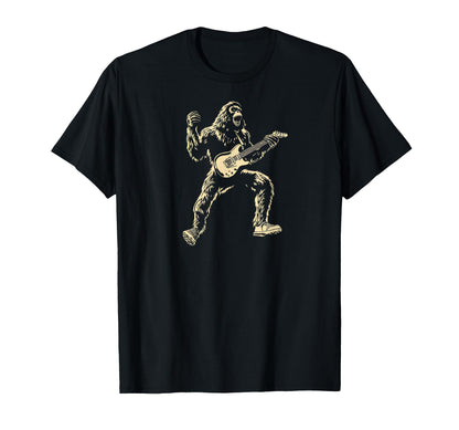Funny Bigfoot Sasquatch Rock Big Foot T-Shirt - Minimalist Print Unisex - T-Shirt, Sweatshirt, Hoodie