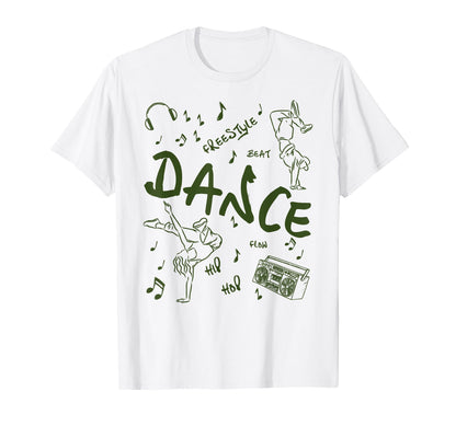 Hip Hop Dance Beat Flow Breakdance T-Shirt - Custom Art Print Men Women - T-Shirt, Sweatshirt, Hoodie