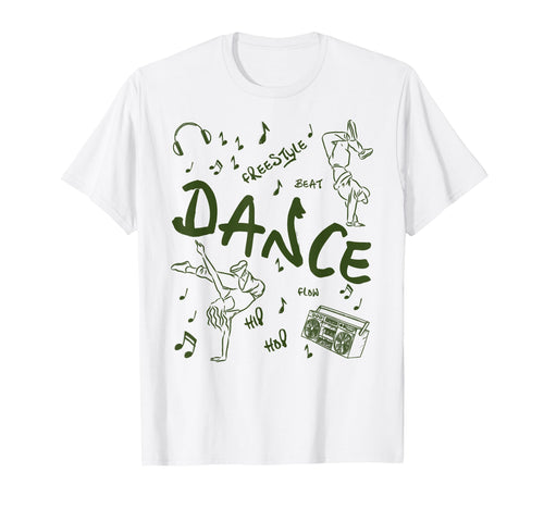 Hip Hop Dance Beat Flow Breakdance T-Shirt - Custom Art Print Men Women - T-Shirt, Sweatshirt, Hoodie