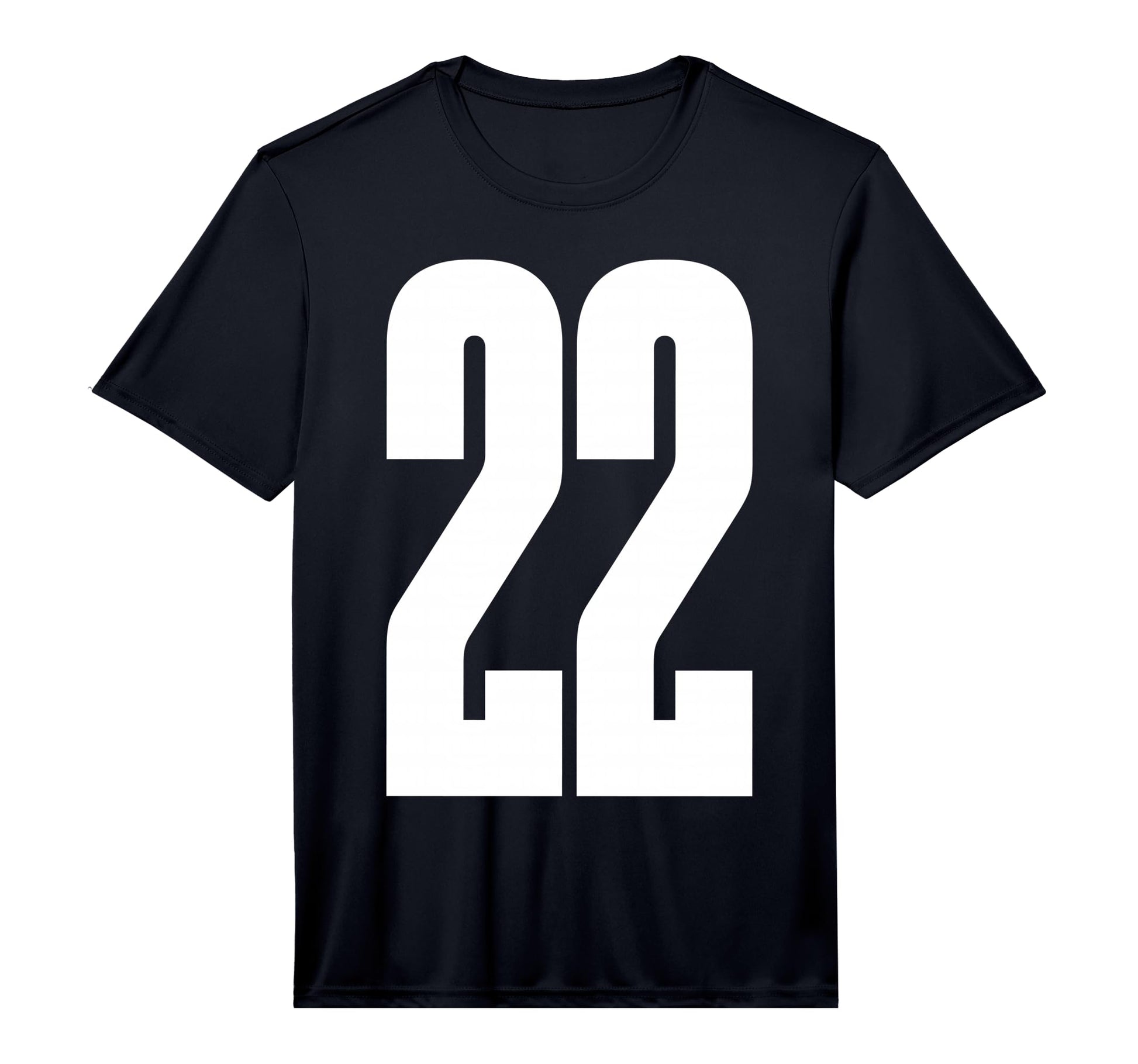 Sports Team White Number 22 Performance T-Shirt - Graphic Print for Adults - T-Shirt, Sweatshirt, Hoodie