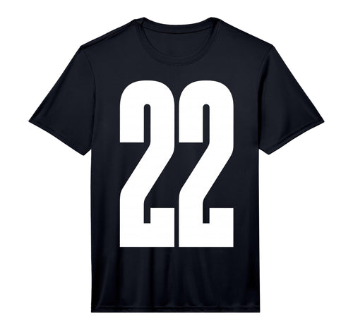 Sports Team White Number 22 Performance T-Shirt - Graphic Print for Adults - T-Shirt, Sweatshirt, Hoodie