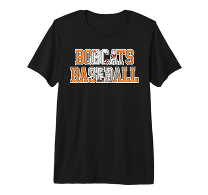 Orange Bobcats Baseball Mom Sports Game Day T-Shirt - Graphic Print Unisex - T-Shirt, Sweatshirt, Hoodie