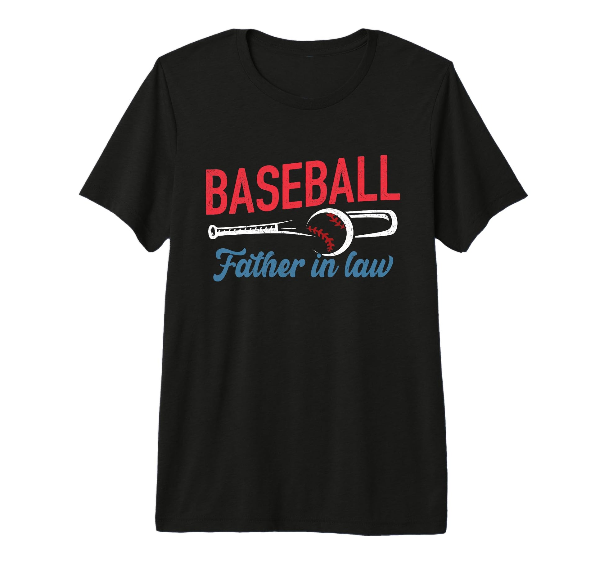 Mens Baseball Father Law Life Happy T-Shirt - Custom Art Print Men Women - T-Shirt, Sweatshirt, Hoodie