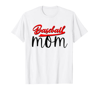 Baseball Mom Proud Game Day Parent T-Shirt - Novelty Apparel Men Women - T-Shirt, Sweatshirt, Hoodie