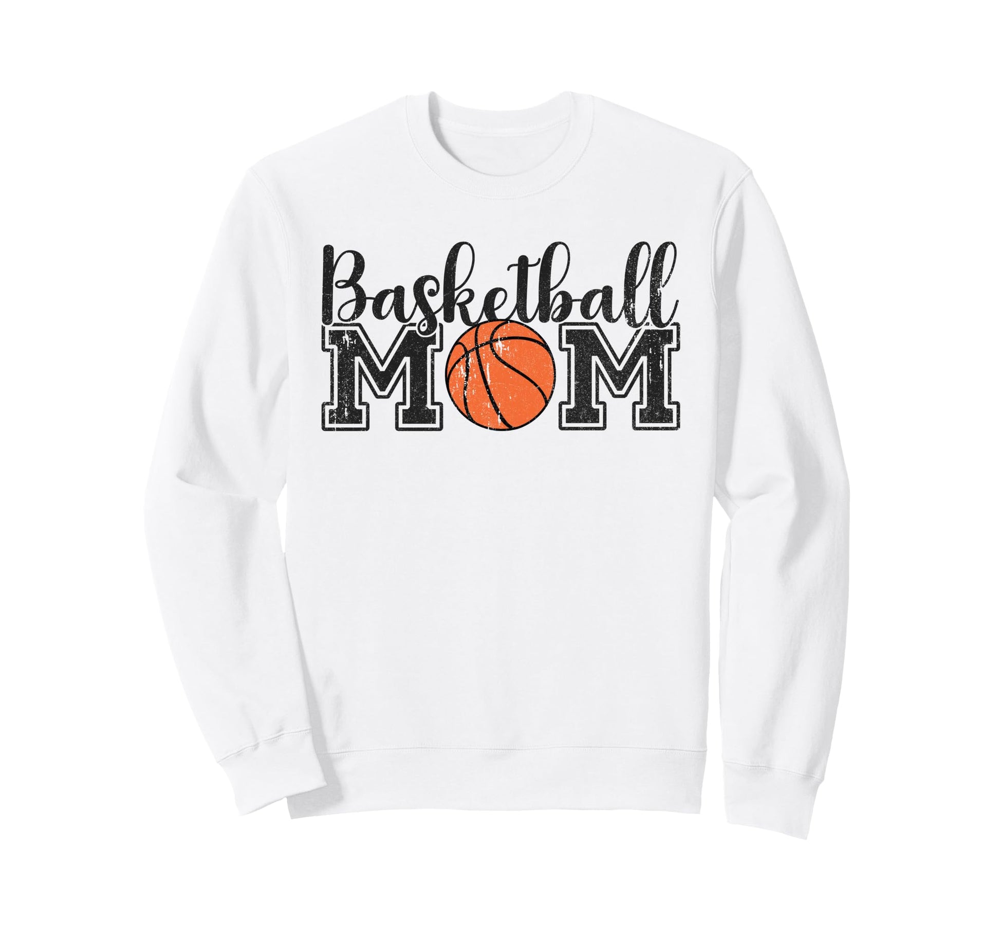 Basketball Mom Basketball Sweatshirt - Casual Everyday Wear for Adults - T-Shirt, Sweatshirt, Hoodie