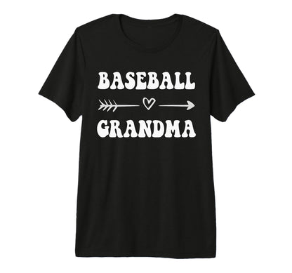 Baseball Grandma Baseball Player Stylish T-Shirt - Trendy Graphic Unisex - T-Shirt, Sweatshirt, Hoodie