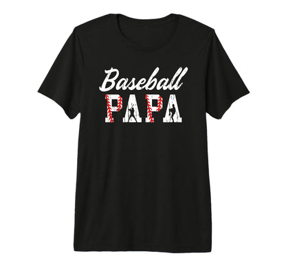 Mens Baseball Papa Grandpa Papa T-Shirt - Streetwear Style Men Women - T-Shirt, Sweatshirt, Hoodie
