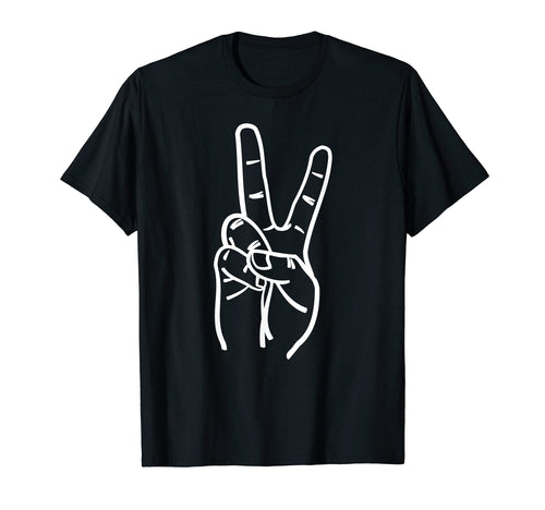 Hand Sign Peace I Come Peace T-Shirt - Casual Everyday Wear Unisex - T-Shirt, Sweatshirt, Hoodie