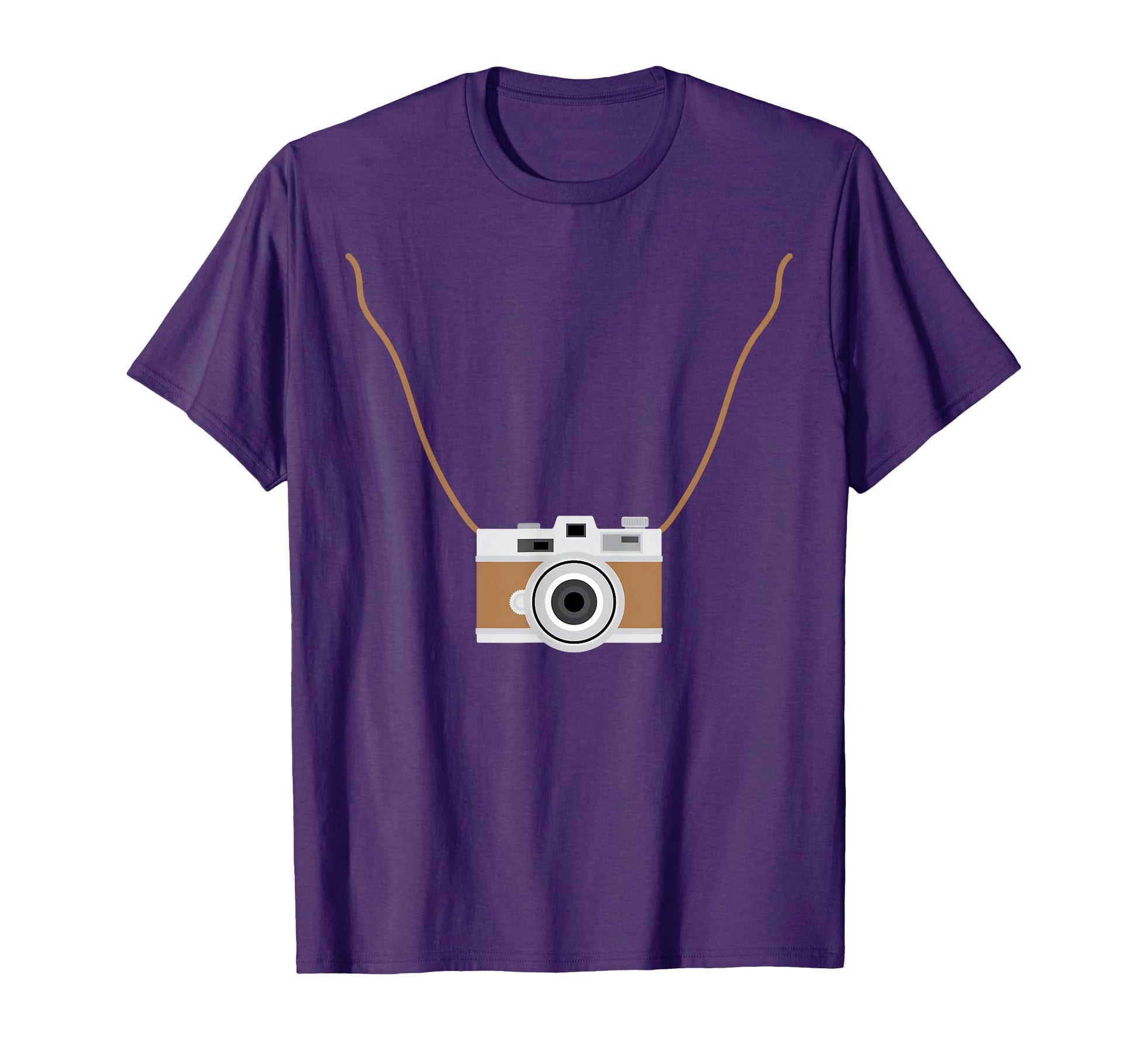 Photography Camera Necklace Photographer T-Shirt - Minimalist Print Unisex - T-Shirt, Sweatshirt, Hoodie