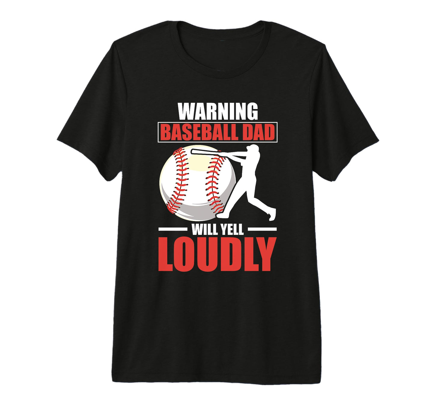 Fathers Day Baseball Dad Parent Tri Blend T-Shirt - Streetwear Style Unisex - T-Shirt, Sweatshirt, Hoodie