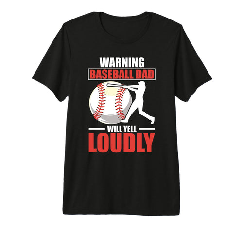 Fathers Day Baseball Dad Parent Tri Blend T-Shirt - Streetwear Style Unisex - T-Shirt, Sweatshirt, Hoodie