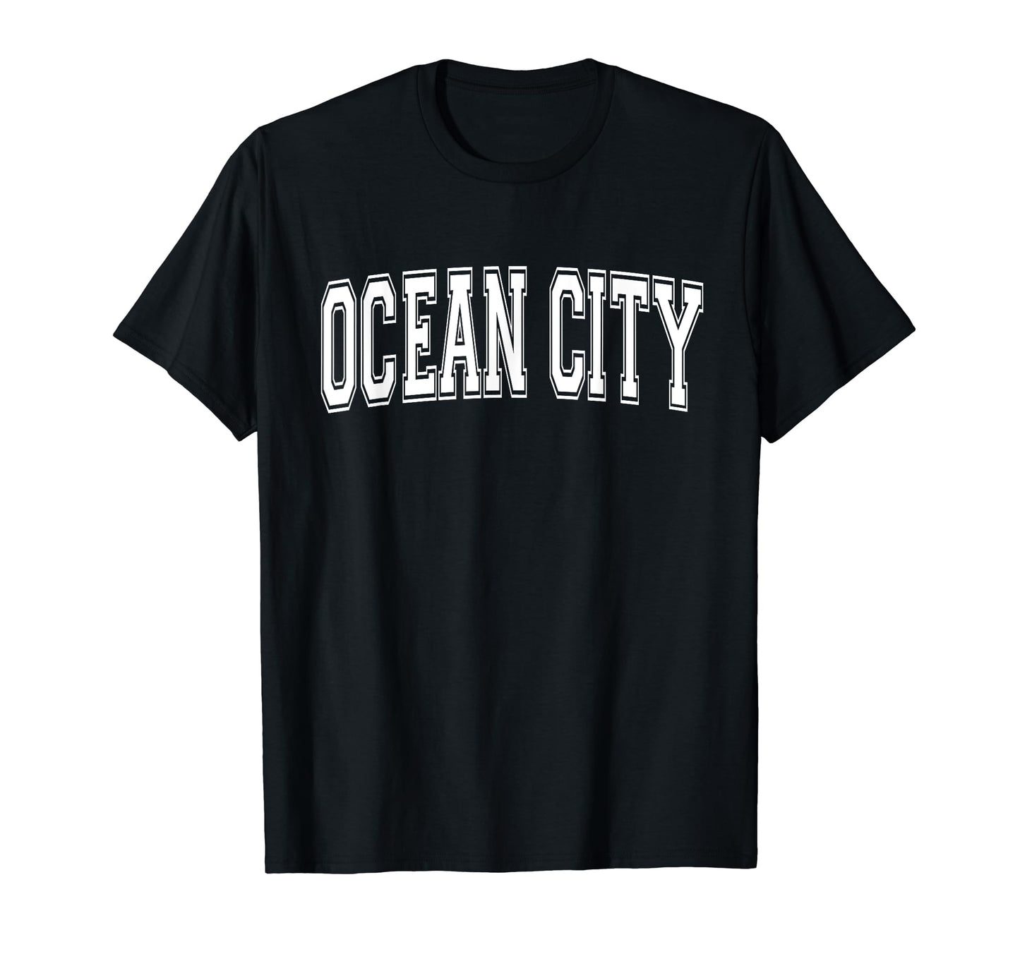 Ocean City Nj New Jersey Usa Sports Varsity T-Shirt - Graphic Print Unisex - T-Shirt, Sweatshirt, Hoodie