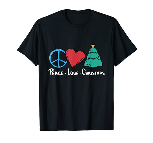 Peace Love T-Shirt - Graphic Print Unisex - T-Shirt, Sweatshirt, Hoodie