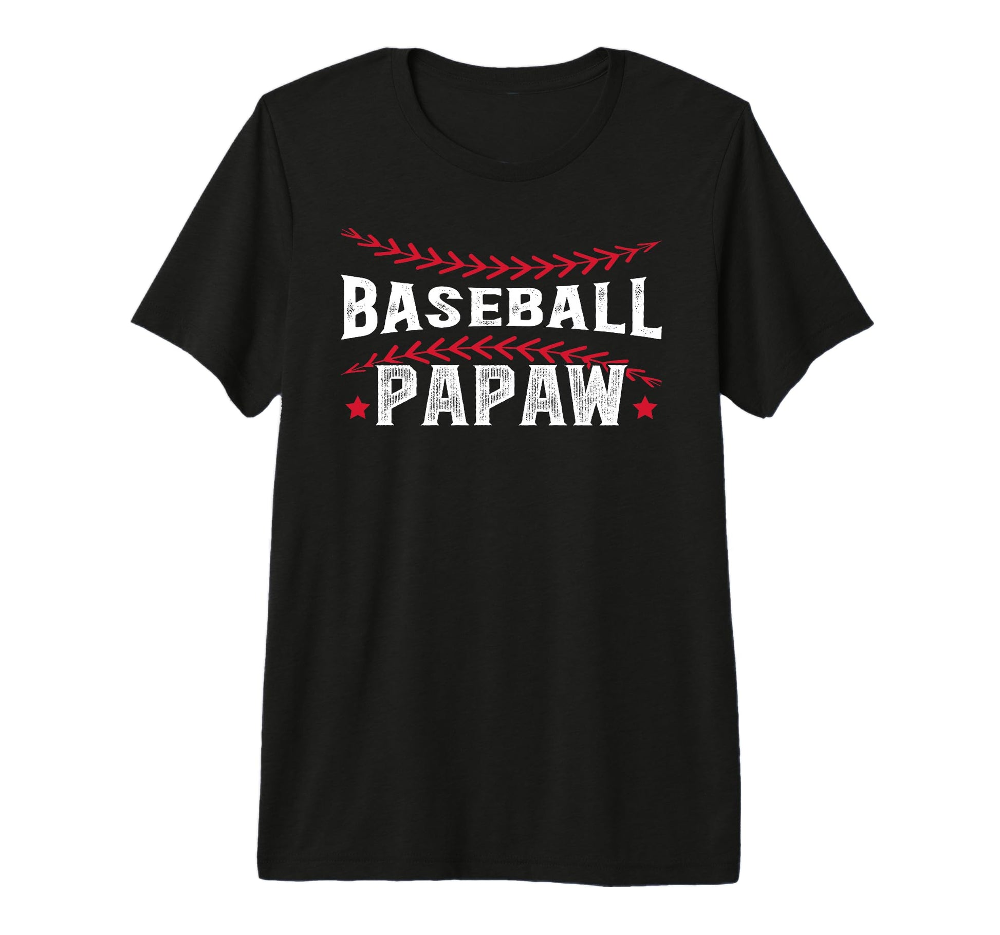 Mens Baseball Papaw Proud Grandpa T-Shirt - Custom Art Print for Adults - T-Shirt, Sweatshirt, Hoodie