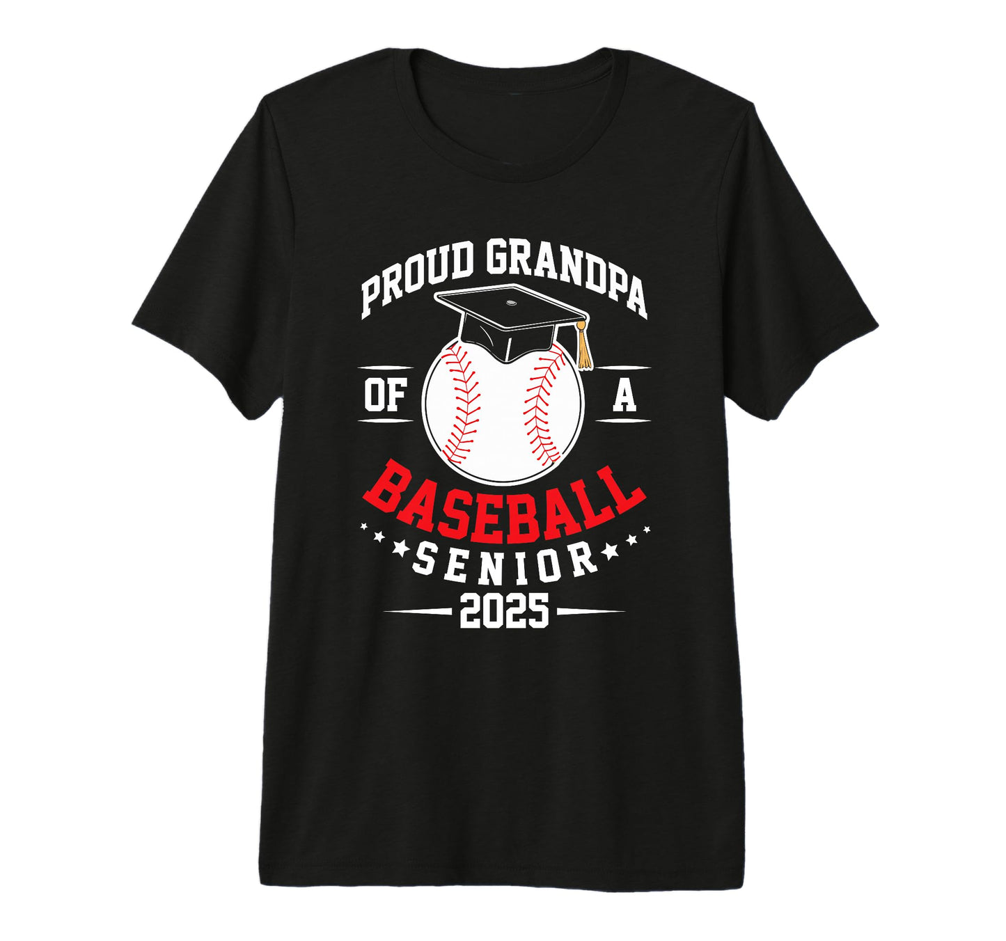 Proud Grandpa Baseball Senior Class T-Shirt - Aesthetic Graphic Unisex - T-Shirt, Sweatshirt, Hoodie