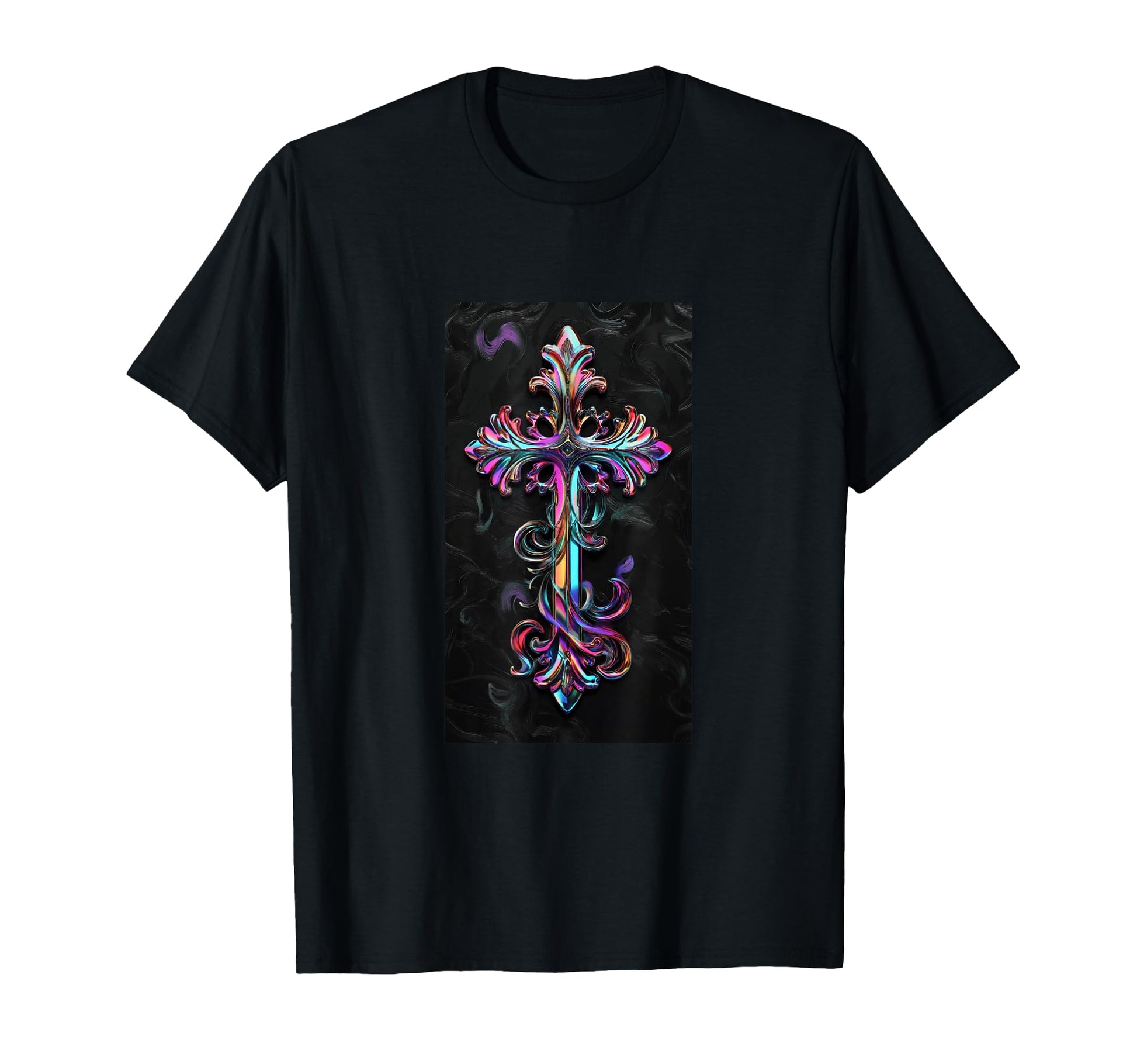 Gothic Cross Grunge Aesthetic Y2K Goth T-Shirt - Novelty Apparel Men Women - T-Shirt, Sweatshirt, Hoodie