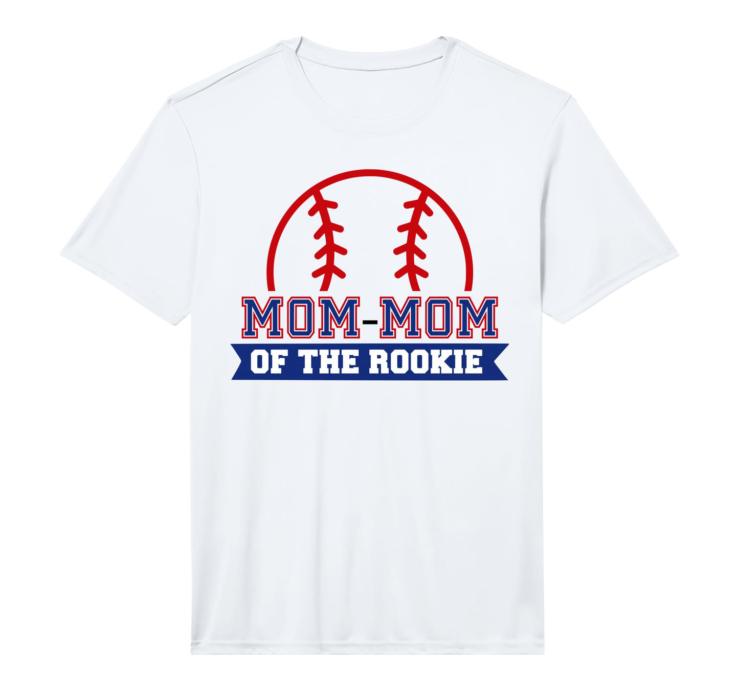 Mom Mom Rookie 1St Birthday Baseball T-Shirt - Streetwear Style Men Women - T-Shirt, Sweatshirt, Hoodie