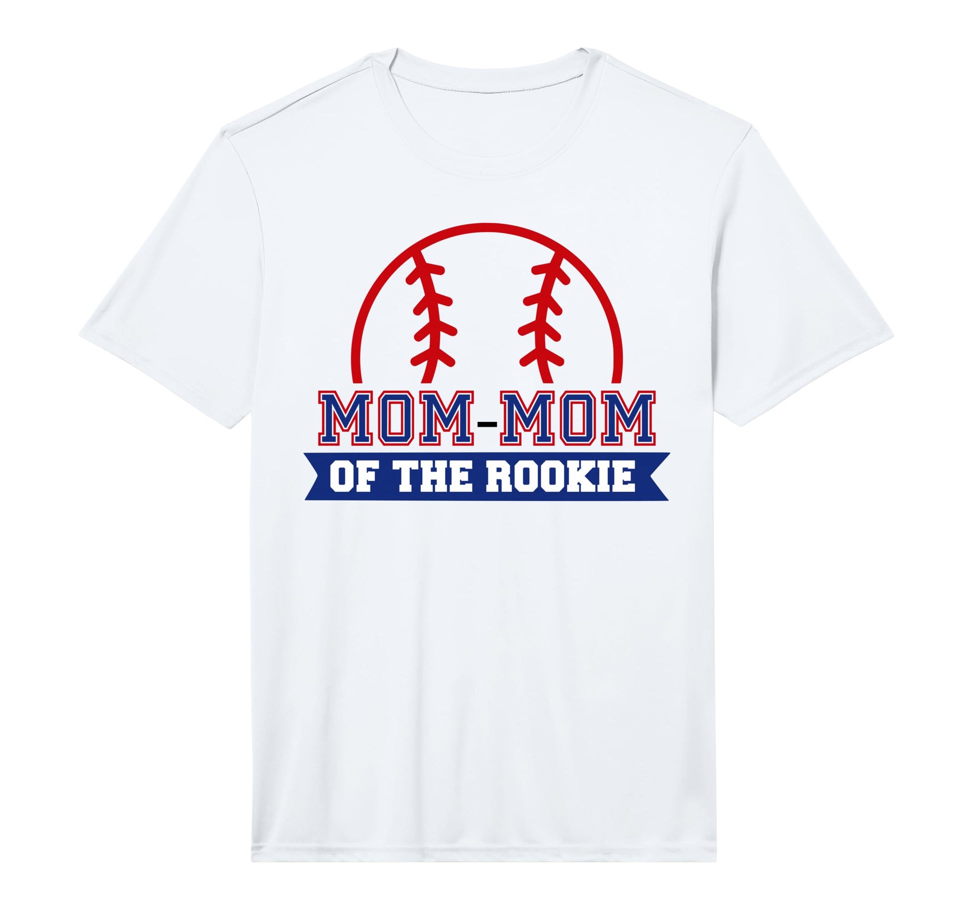 Mom Mom Rookie 1St Birthday Baseball T-Shirt - Streetwear Style Men Women - T-Shirt, Sweatshirt, Hoodie