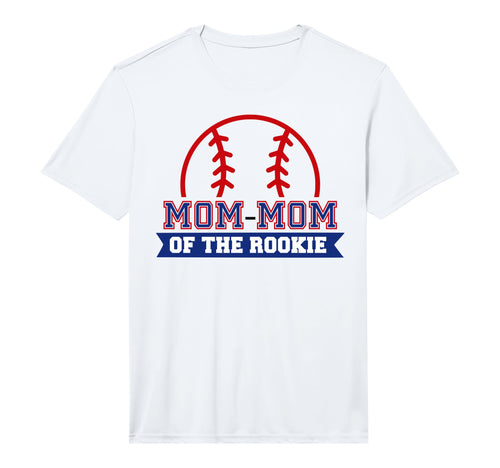 Mom Mom Rookie 1St Birthday Baseball T-Shirt - Streetwear Style Men Women - T-Shirt, Sweatshirt, Hoodie